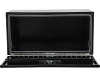 1706980 - 18x24x36 Inch Black Pro Series Smooth Aluminum Underbody Truck Box