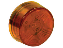 5622101 - 2 Inch Red Round Marker/Clearance Light Kit With 1 LED (PL-10 Connection, Includes Grommet and Plug)