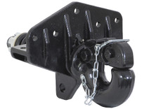 BP225 - 25 Ton Swivel Type Pintle Hitch with T-bracket - Compares To Wallace # 2046103