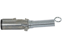 TC2002 - 2-Way Die-Cast Zinc Trailer Connector -Trailer Side - Horizontal Pins with Spring