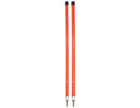 1308103 - 3/4 x 24 Inch Fluorescent Orange Bumper Marker Sight Rods with Hardware