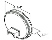 5624310 - 4 Inch Clear Round Backup Light Kit With 10 LEDs (PL-2 Connection, Includes Grommet and Plug)