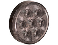 5624357 - 4 Inch Clear Round Backup Light With 7 LEDs Kit - Includes Grommet and Plug