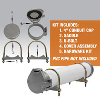 CC400 - 4 Inch Diameter PVC Conduit Carrier Kit