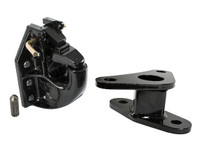 P45AC6K - 45 Ton 6-Hole Air Compensated Pintle Hitch Kit with Brake Chamber Bracket