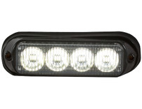 8891131 - 5 Inch Clear LED Mini Strobe Light