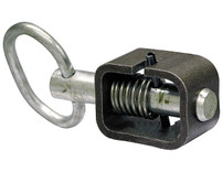 B2598HU - 5/8 Inch Weld-On Spring Latch Assembly-Plain Tube - 2.53 x 4.68 Inch-Unassembled