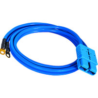 5601021 - 6 Foot Long Battery Side Booster Cables With Blue Quick Connect