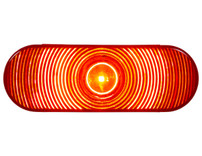 5626101 - 6 Inch Red Oval Stop/Turn/Tail DOT Light with 1 LED