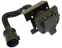 TC1774P - 7-Way Dual-Plug OEM Trailer Connector with 8 Inch Prewired Cable