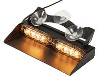8891023 - 8 in. Amber Dashboard Light Bar With 8 LED's