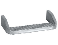 B2744A - Aluminum Die Cast Weld-On Truck Step-Reversible