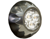 8892400 - Amber Surface/Recess Mount Round LED Strobe Light