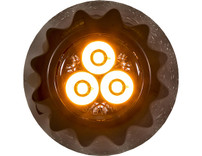 8892400 - Amber Surface/Recess Mount Round LED Strobe Light