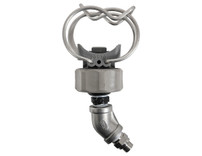 3039452 - Angled Quick Connect Spray Nozzle for Three Lane Stainless Steel Spray Bars