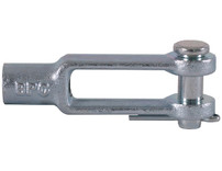 B27084AZKT - B27084AZ 3/8 Inch Clevis with Pin and Cotter Pin Kit-Zinc Plated