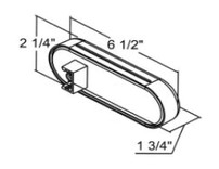 5626050 - Black Grommet for 6 Inch Oval Lights (Sold in Multiples of 10)