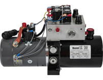 PU3593A - Buyers 4-Way/3-Way DC Power Unit-Electric Controls Horizontal 0.32 Gallon Reservoir