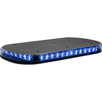 8891161 - Class 1 Low Profile Oval LED Mini Light Bar - Amber/Blue