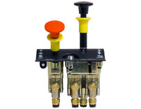 K85F - Dual Lever Feathering Disengage Non-Return PTO/Pump Air Control Valve