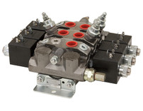 HVE342PR4PRPB - Electric Sectional Valve 3-Way/4-Way 2-Relief Ports/4-Way Relief Port/PB