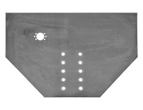 1809029 - Fabricator's Hitch Plate 1 x 34-1/2 x 22-1/2 Inch