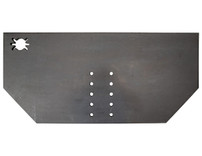 1809029 - Fabricator's Hitch Plate 1 x 34-1/2 x 22-1/2 Inch