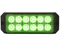 8891710 - Green Dual Row 5 Inch LED Strobe Light