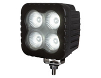 1492198 - Heated 4 Inch Square LED Flood Light - Clear