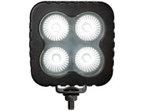 1492198 - Heated 4 Inch Square LED Flood Light - Clear