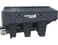 SHPE1000 - SaltDogg® 1.0 Cubic Yard Electric Black Poly Hopper Spreader