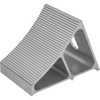 WC7118A - Large Extruded Aluminum Wheel Chock 7x10.75x7.8 Inch