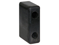 B5264 - Molded Rubber Bumper - 2-1/2 x 4-1/8 x 6-3/4 Inch Tall - Set of 2