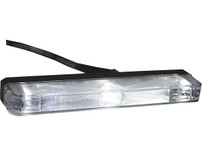 8892701 - Narrow Profile 5 Inch Clear LED Strobe Light