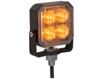 8891800 - Post-Mounted 3 Inch Amber LED Strobe Light