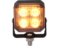 8891800 - Post-Mounted 3 Inch Amber LED Strobe Light