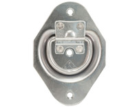 B601U - Recessed Rope Ring Bracket For B601 Zinc Plated