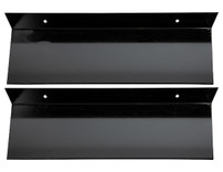 924F0106PR - Replacement Black Powder Coat Under Tailgate Spill Shield Pair