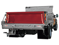 92426SSA - SaltDogg Under Tailgate Spreader with Extended Sides - Driver Side Discharge