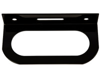 LB1 - Single Oval Black Powder-Coated DOT Light Bracket