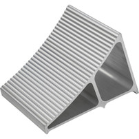 WC6096A - Small Extruded Aluminum Wheel Chock 6x8.75x5.86 Inch