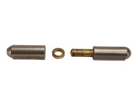 FBP100 - Steel Weld-On Bullet Hinge with Brass Pin and Brass Bushing - 0.77 x 3.94 Inch