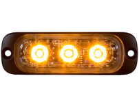 8892300 - Thin 3.5 Inch Amber Strobe Light