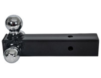 1802252 - Tri-Ball Hitch with Chrome Towing Balls - 2-1/2 Inch Receiver