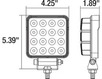 1492128 - Ultra Bright 4.5 Inch Square LED Flood Light