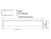 8892800 - Ultra Bright Narrow Profile Amber LED Strobe Light