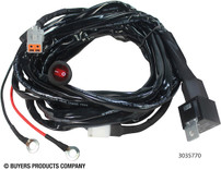 3035768 - Wire Harness with Switch for 1492160, 1492170, and 1492180 Series Light Bars - DT Connection