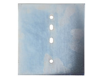 7622bp - Zinc Plated Back Support Plate