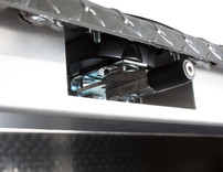 1701768 - 18x16x96 In Diamond Tread Aluminum Topsider Truck Box With Flip-Up Doors