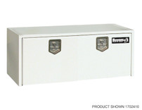 1702400 - 18x18x24 Inch White Steel Underbody Truck Box